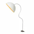 Moderní H210cm stojací lampa In-es.artdesign Half Moon barevný nebulit Viadurini