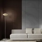 Žebrovaná a ručně foukaná stojací lampa z benátského skla - Dafne Viadurini