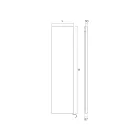 Sálavá deska z uhlíkové oceli s elektrickým systémem Made in Italy - Bigne Viadurini