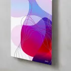 Nástěnná elektrická sálavá deska z oceli s dekorací 1000 W - Kelvin Viadurini