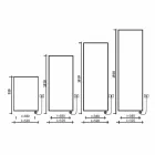 Elektrický sálavý deskový moderní nástěnný radiátor do 1000 W - ohnutý Viadurini