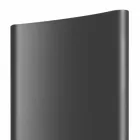 Elektrický sálavý deskový moderní nástěnný radiátor do 1000 W - ohnutý Viadurini