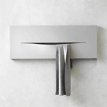 Horizontální designová hydraulická sálavá deska z oceli do 820 W - řez Viadurini