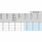 Horizontální designová hydraulická sálavá deska z oceli do 820 W - řez Viadurini