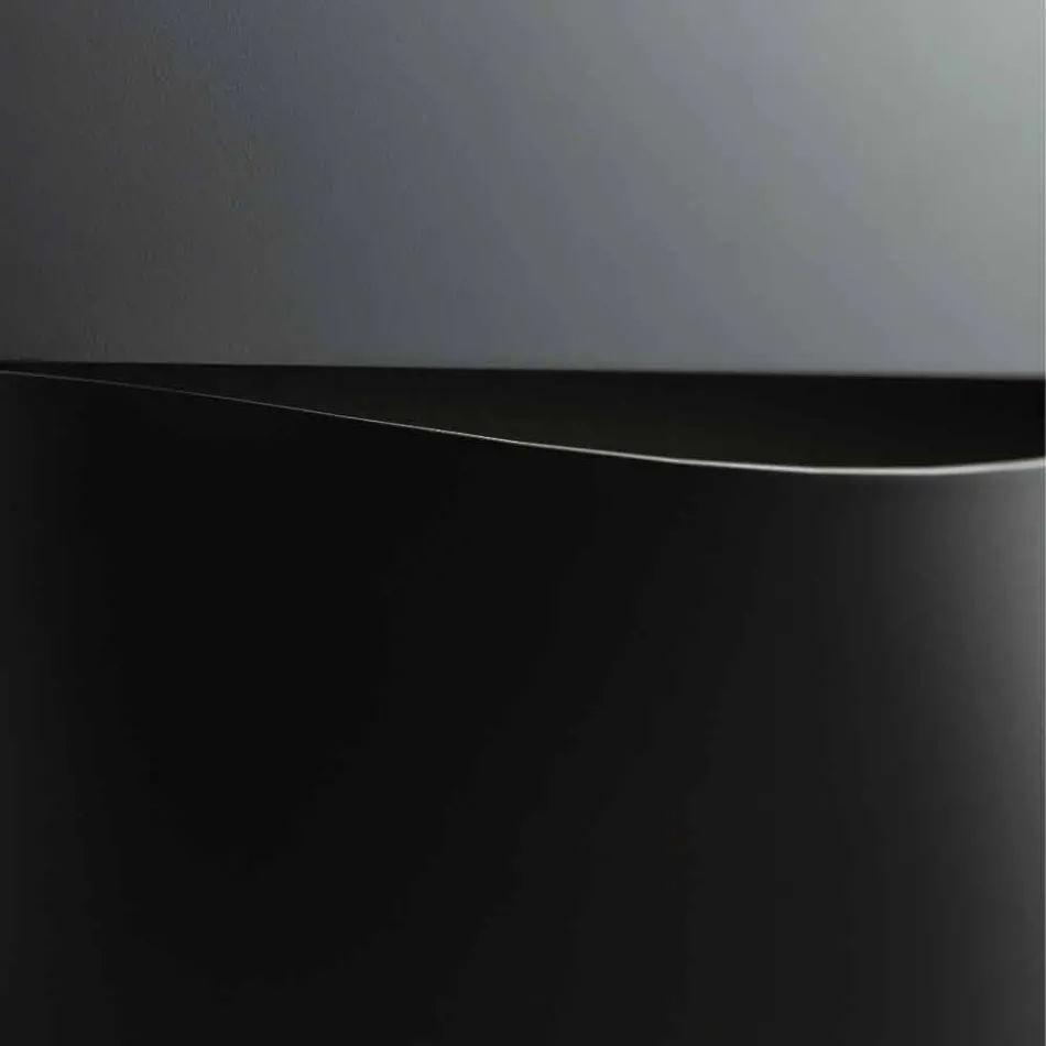 Horizontální designová hydraulická sálavá deska z oceli do 820 W - řez Viadurini