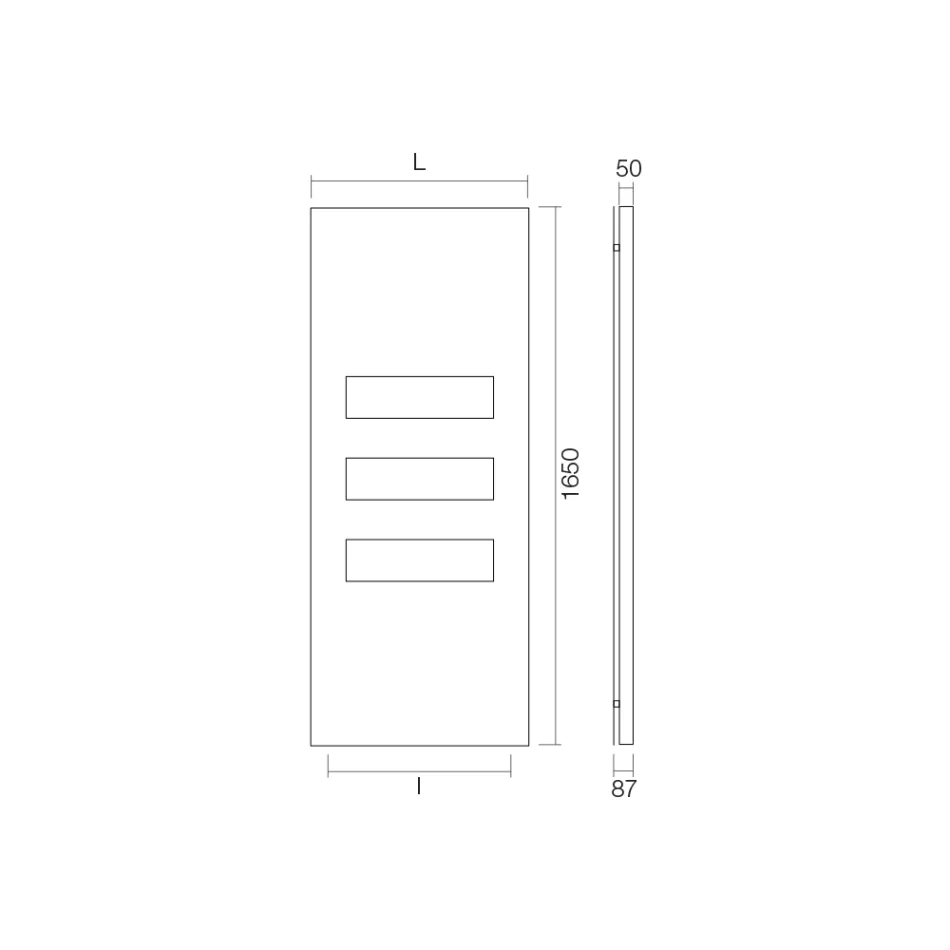 Hydraulická topná deska z uhlíkové oceli Made in Italy – kandovaná Viadurini