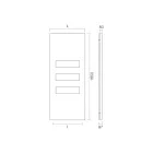 Topná deska ze smíšené uhlíkové oceli Made in Italy - Kandovaná Viadurini