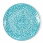 Moderní barevné talíře 18 kusů kompletní stolová služba v Gres - Creta Viadurini