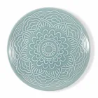 Moderní barevné talíře 18 kusů kompletní stolová služba v Gres - Creta Viadurini