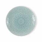 Moderní barevné talíře 18 kusů kompletní stolová služba v Gres - Creta Viadurini