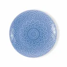 Moderní barevné talíře 18 kusů kompletní stolová služba v Gres - Creta Viadurini