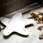 Moderní mramorový talíř ve tvaru hvězdice vyrobený v Itálii - Ticcio Viadurini