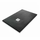 Sprchová vanička 120x70, moderní design v provedení s efektem pryskyřičného kamene - Domio Viadurini