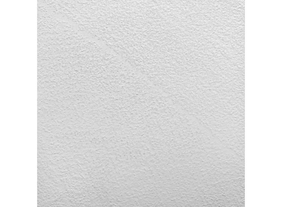 Sprchová vanička 140x70 cm v bílé nebo šedé barvě - Cupio Concrete Effect Resin Viadurini