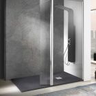 Moderní sprchová vanička 160x70 v povrchové úpravě z pryskyřičného kamene - Domio Viadurini