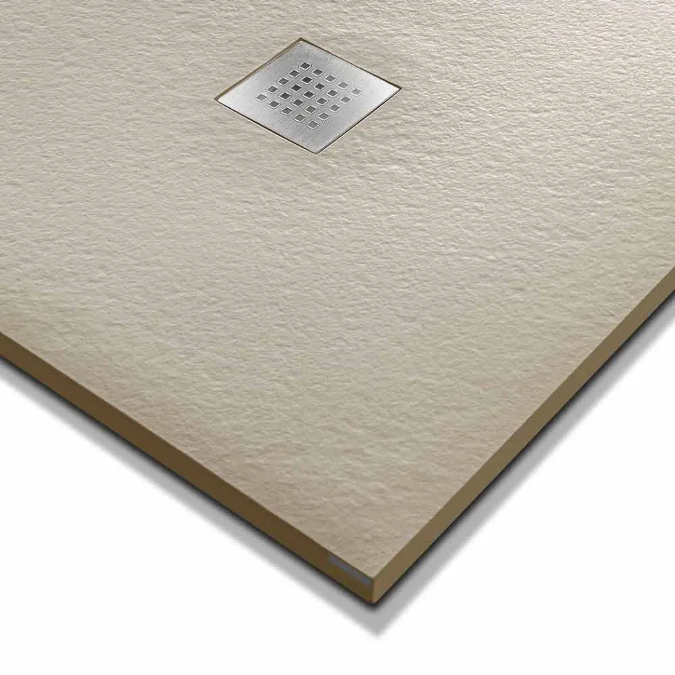 Sprchová vanička 90x70 v provedení Resin Stone Effect Finish Modern Design - Domio Viadurini