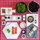 Šestihranný servírovací talíř v bílém mramoru Carrara nebo černé Marquinia - Ludivine Viadurini