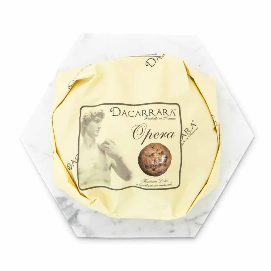 Šestihranný designový talíř z bílého mramoru Carrara Vyrobeno v Itálii - Sintia Viadurini