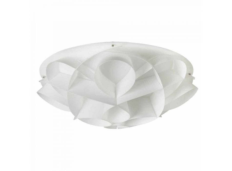 Stropní světla 4 bílé moderního designu s perleťovým prům. 70 cm, Lena Viadurini