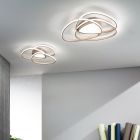 Stropní LED nástěnné svítidlo ve zlatém nebo stříbrném provedení - Rosella Viadurini