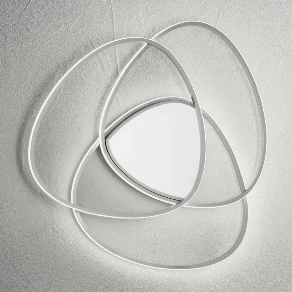 Stropní LED nástěnné svítidlo ve zlatém nebo stříbrném provedení - Rosella Viadurini