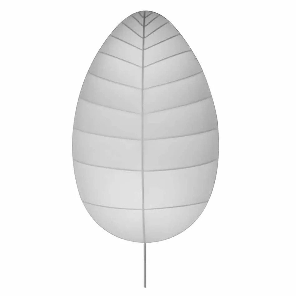 Nástěnná lampa v kovovém a bílém designu Lycra ve 3 rozměrech - zeleň Viadurini