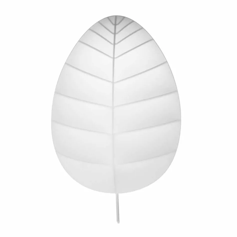 Nástěnná lampa v kovovém a bílém designu Lycra ve 3 rozměrech - zeleň Viadurini