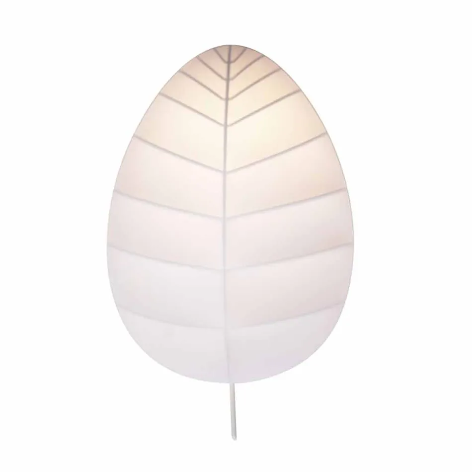 Nástěnná lampa v kovovém a bílém designu Lycra ve 3 rozměrech - zeleň Viadurini