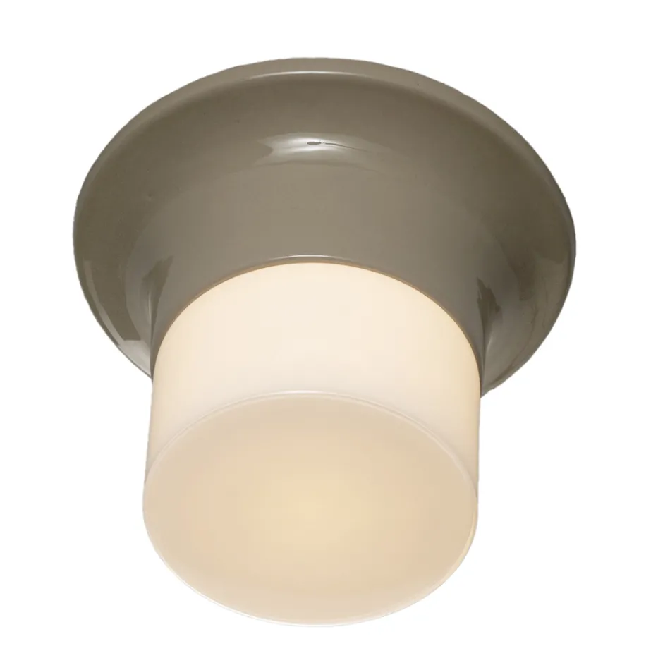 Ručně vyrobená venkovní stropní lampa v majolice vyrobená v Itálii - Toscot Swinger Viadurini