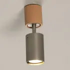 Řemeslná stropní lampa z keramiky a kovu vyrobená v Itálii - Toscot Match Viadurini