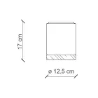 Dřevěné a keramické stropní svítidlo Nordic Style Artisan - Nateca Viadurini