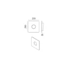 Ručně vyrobená stropní lampa v toskánské majolice vyrobená v Itálii - Toscot Vivaldi Viadurini