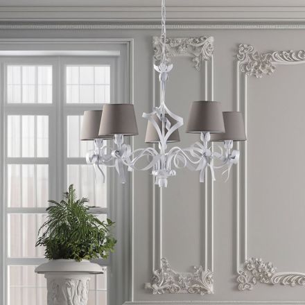 Bílé LED stropní svítidlo pro osvětlení moderních a uklizených prostor – Dalia Viadurini