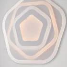 Bílé LED stropní svítidlo pro interiérové osvětlení - Vega Viadurini