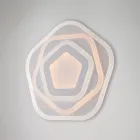 Bílé LED stropní svítidlo pro interiérové osvětlení - Vega Viadurini