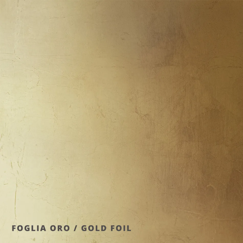 Stropní svítidlo s plochou skleněnou deskou se spouštěcím mechanismem Vyrobeno v Itálii - Kora Viadurini