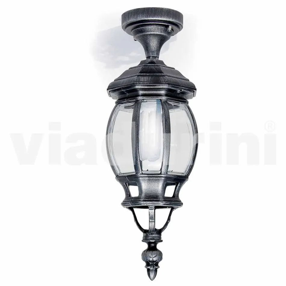 Venkovní stropní svítidlo z tlakového odlitku vyrobené v Itálii, Anika Viadurini