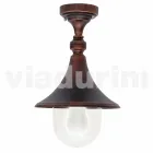 Zahradní stropní svítidlo z tlakově litého hliníku vyrobené v Itálii, Anusca Viadurini