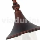 Zahradní stropní svítidlo z tlakově litého hliníku vyrobené v Itálii, Anusca Viadurini