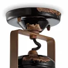 Stropní svítidlo keramický reflektor strop, sklo a metalo Bryanna Viadurini