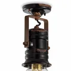 Stropní svítidlo keramický reflektor strop, sklo a metalo Bryanna Viadurini