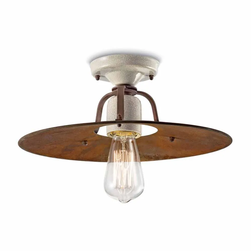 Strop strop vinobraní keramiky a metalo Elaine Ferroluce Viadurini