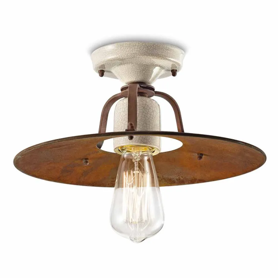 Strop strop vinobraní keramiky a metalo Elaine Ferroluce Viadurini