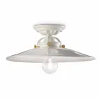 Design stropní keramické a zlaté šrouby Louise Ferroluce Viadurini