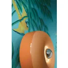 Vintage design stropní světlo v barevné keramice vyrobené v Itálii - Bellota Viadurini