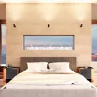 Nastavitelné stropní bodové svítidlo v bílém nebo černém hliníku 4 kusy - Lazzaro Viadurini