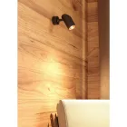 Nastavitelné stropní bodové svítidlo v bílém nebo černém hliníku 4 kusy - Lazzaro Viadurini