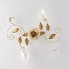 Stropní svítidlo z lakované železné slonoviny vyrobené v Itálii pro interiérové dekorace - Marrákeš Viadurini