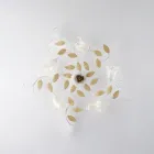 Stropní svítidlo z lakované železné slonoviny vyrobené v Itálii pro interiérové dekorace - Marrákeš Viadurini