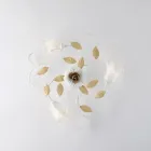 Stropní svítidlo z lakované železné slonoviny vyrobené v Itálii pro interiérové dekorace - Marrákeš Viadurini